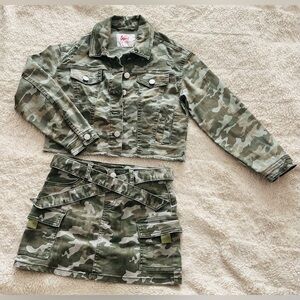 Girls Two piece skort set